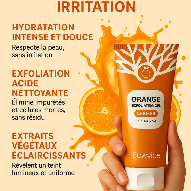 Gel Exfoliant à l’Orange Adieu taches sombres & rugosités