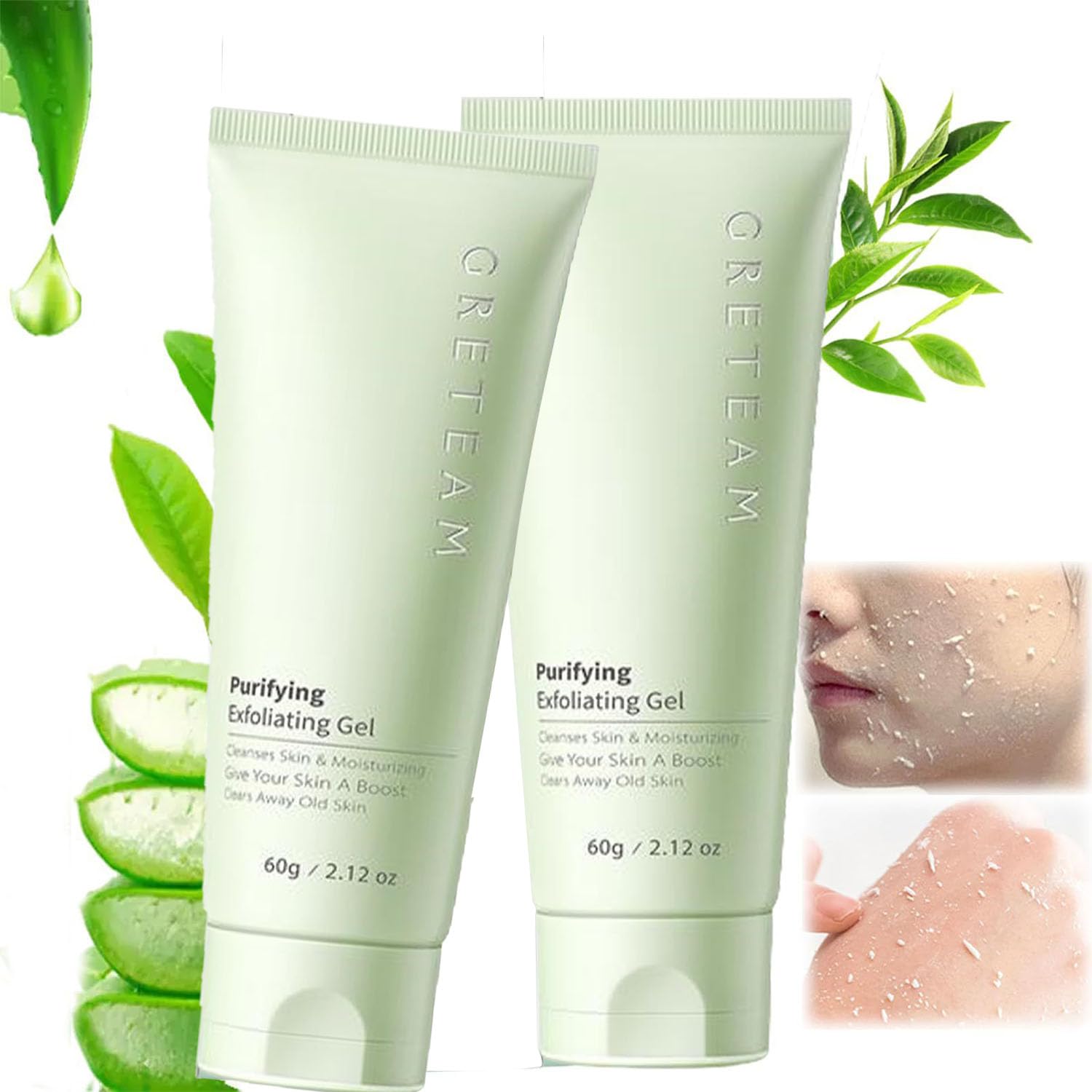 Gommage Exfoliant Greteam – Dites adieu aux zones sombres et aux complexes